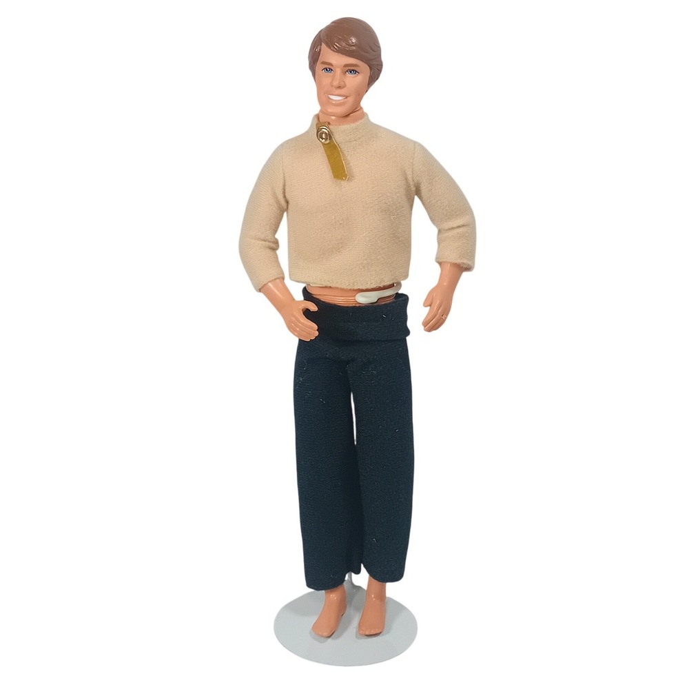 1987 Vintage Mattel Heart Family Dad New Arrival Ken Barbie Fashion Doll Redress